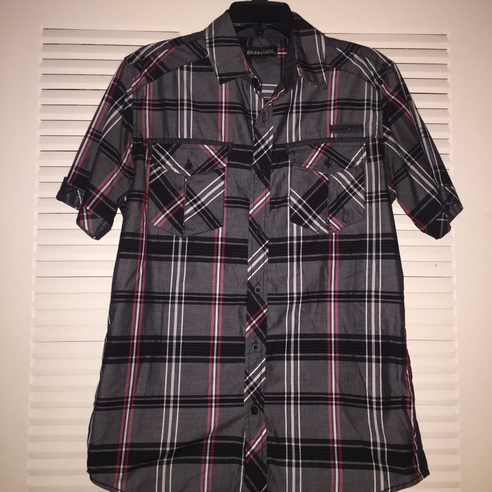 Burnside button down tee